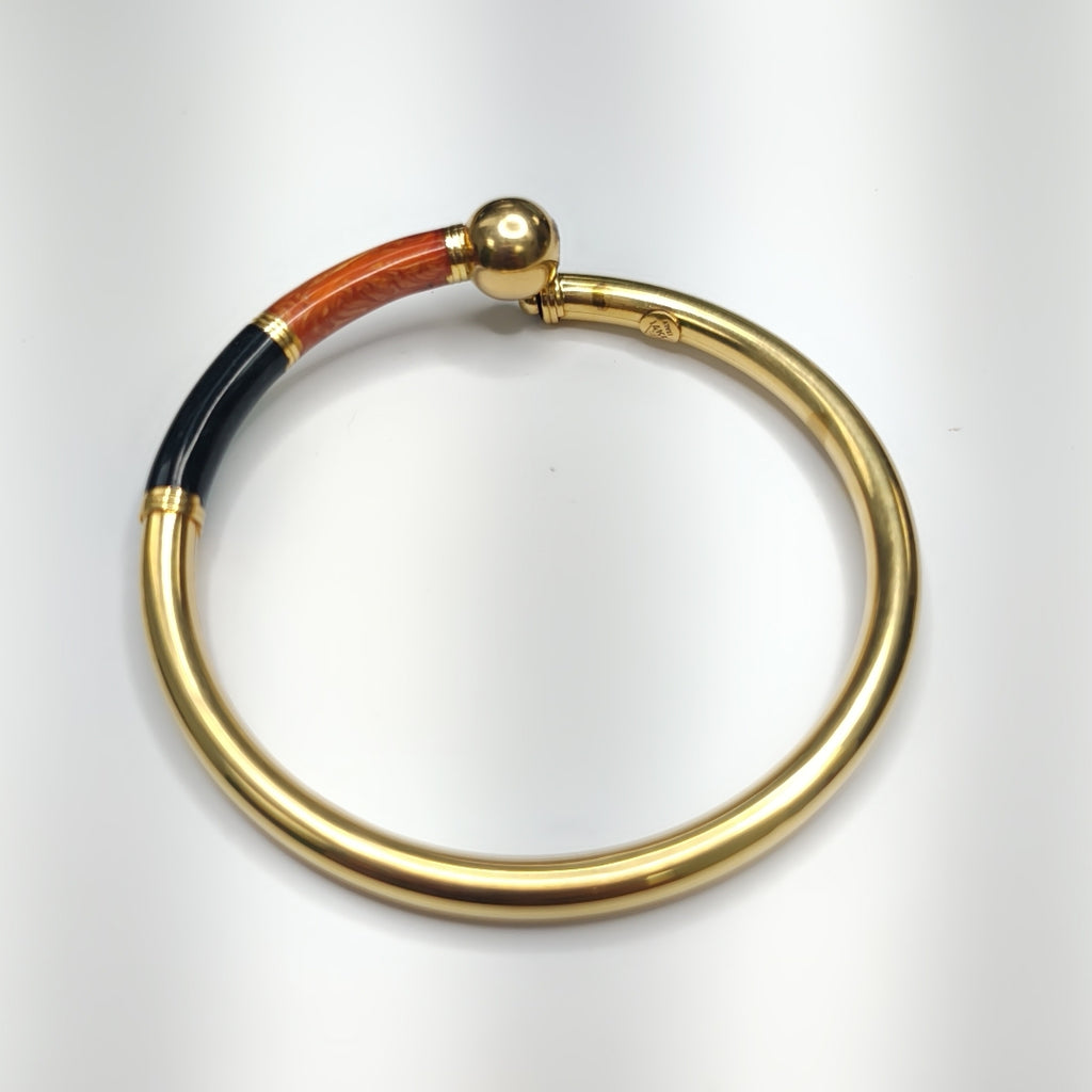PULSERA RIGIDA ORO 14 K 10.6 GRMS (SEMINUEVO)