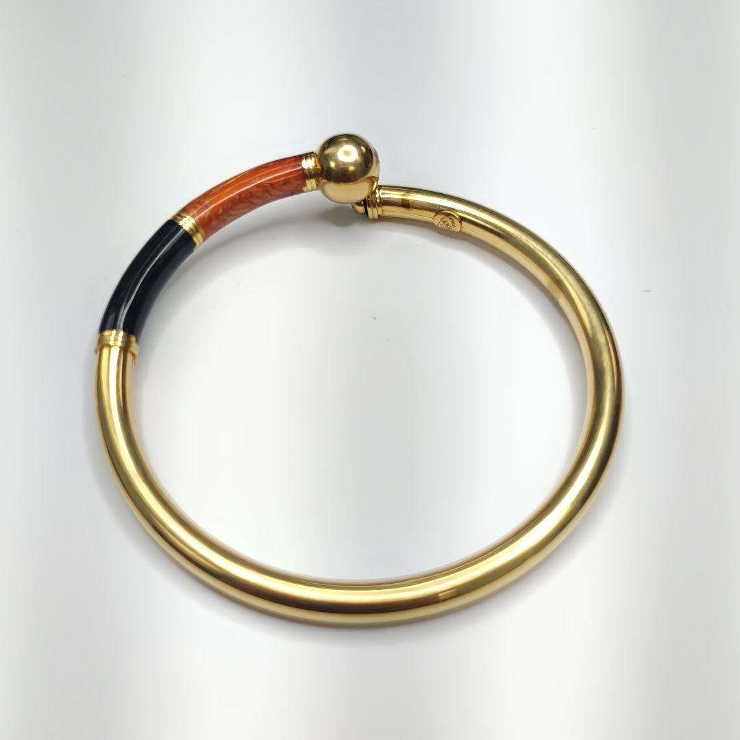 PULSERA RIGIDA ORO 14 K 10.6 GRMS (SEMINUEVO)