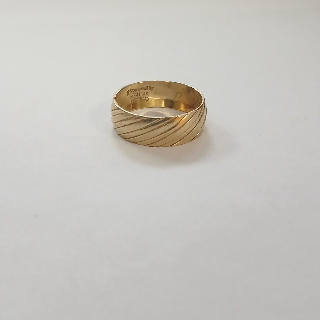 ARGOLLA ORO 14 K 1.9 GRMS (SEMINUEVO)
