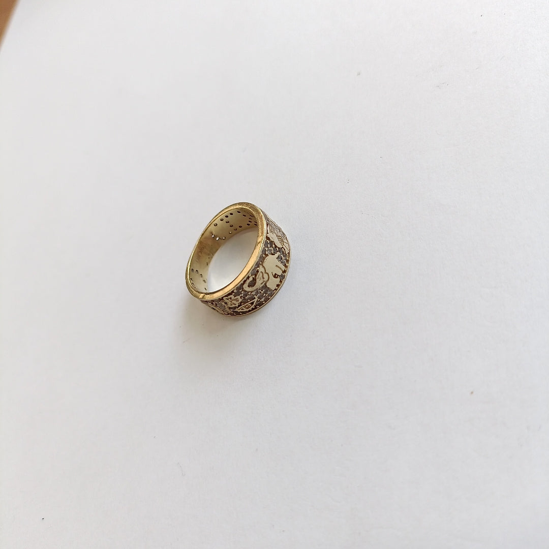 ANILLO ORO 10 K 5,50 GRMS (SEMINUEVO)