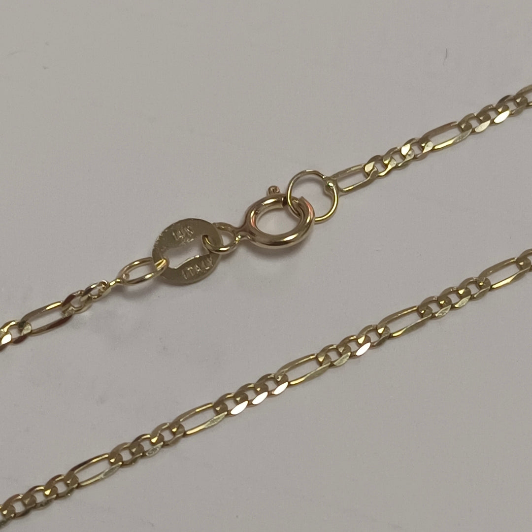 CADENAS CARTIER 3 1 AMARILLA ORO 14K 2 (NUEVO)