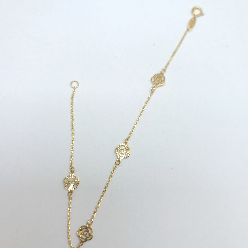PULSERAS DAMA ORO 14K 1.2 (NUEVO)