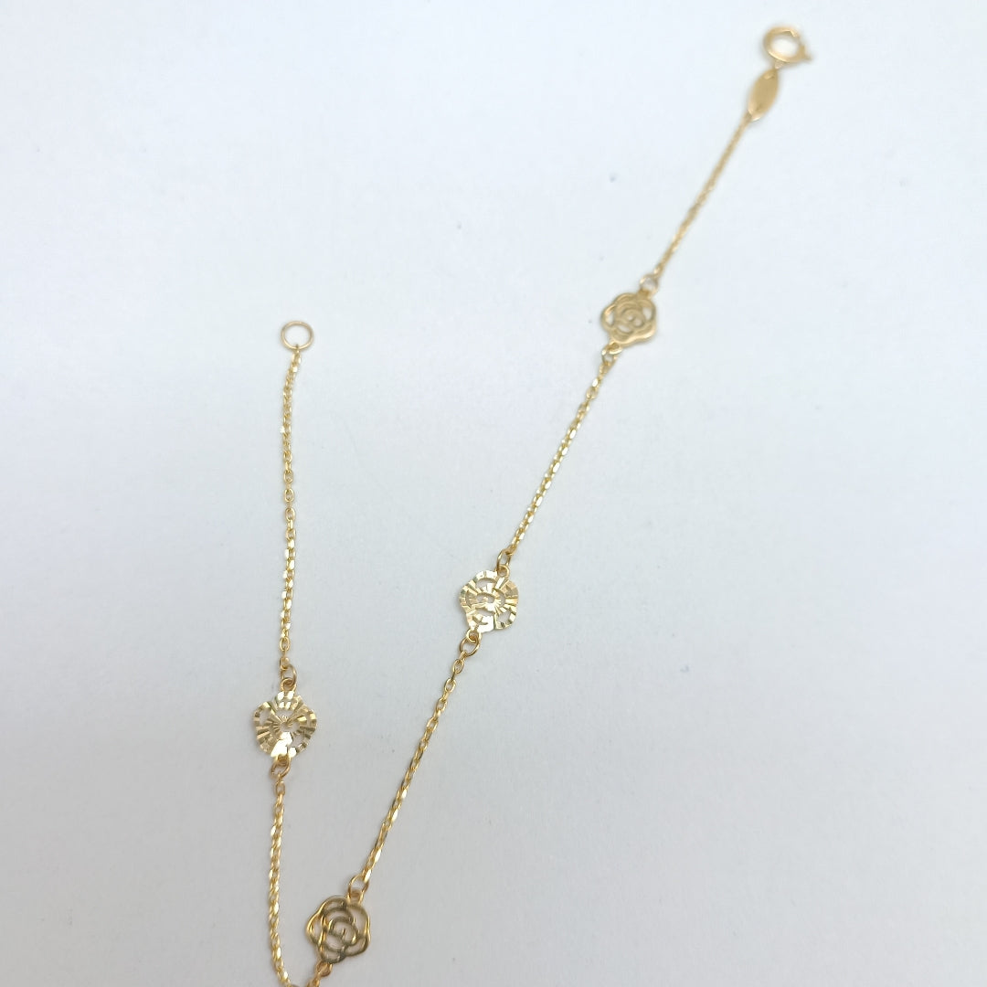 PULSERAS DAMA ORO 14K 1.2 (NUEVO)
