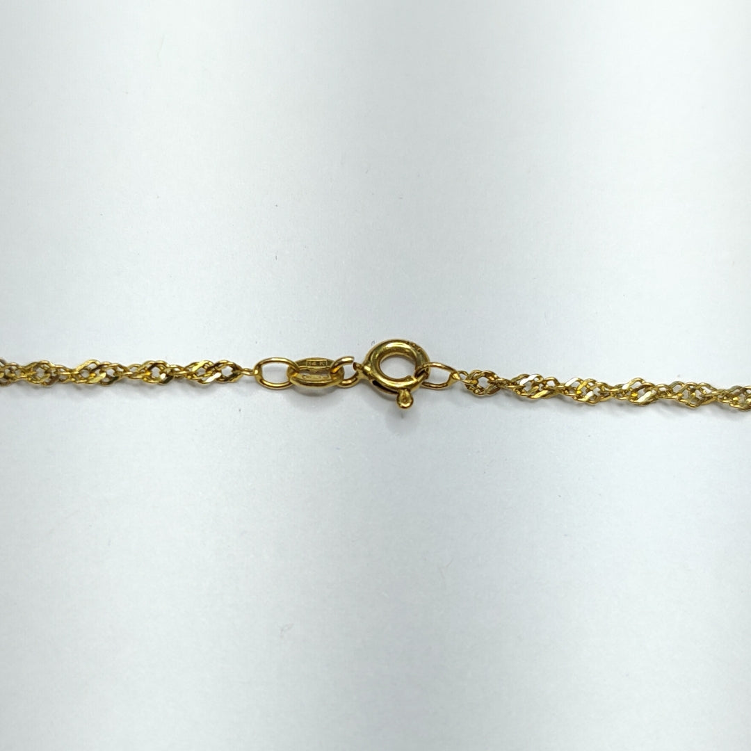 CADENA ORO 14 K 2,80 GRMS (SEMINUEVO)