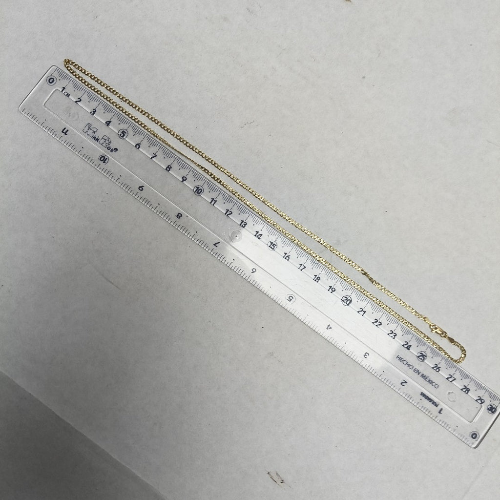 CADENA BARBADA 14K 55 CM 5 GR (NUEVO)