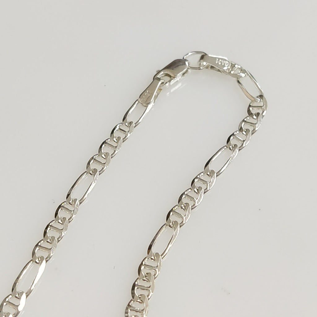 CADENA TEJIDO MARINERO PLATA .925 55 CM 8 GR (NUEVO)