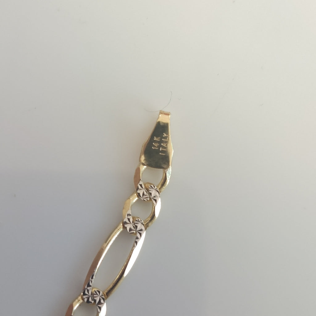 PULSERAS CABALLERO CARTIER 3 1 DIAMANTAD ORO 14K 4.5 (NUEVO)