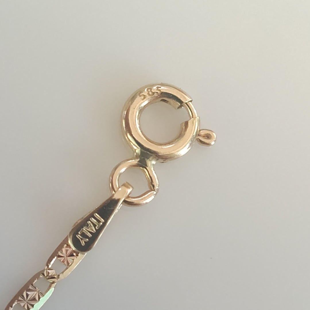 PULSERAS DAMA ORO 14K 1 (NUEVO)