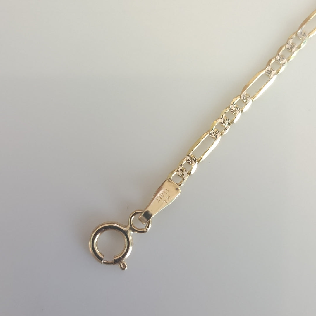PULSERAS DAMA CARTIER 3 1 DIAMANTADA ORO 14K 1.1 (NUEVO)