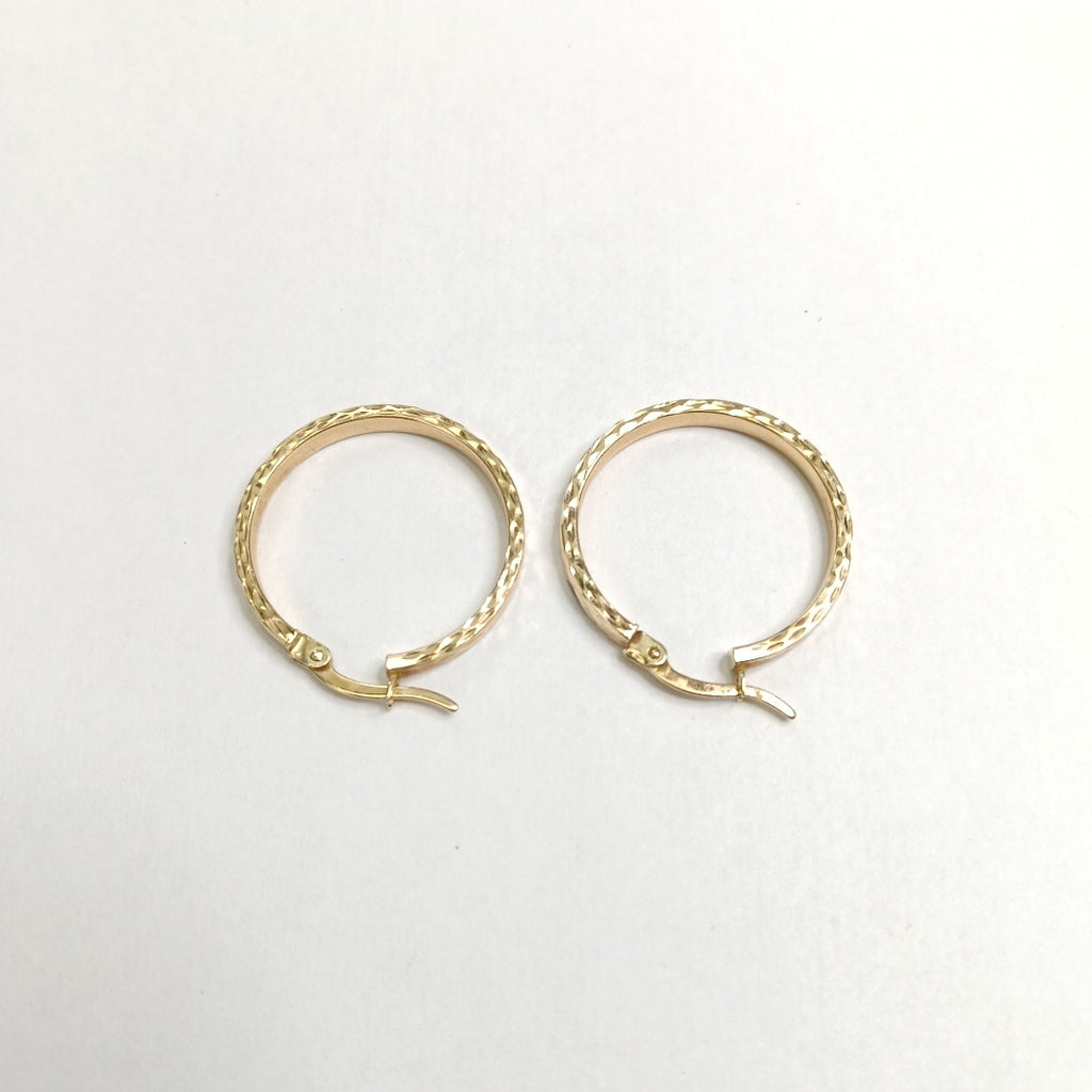 ARRACADAS PAR ORO 14 K 1.7 GRMS (SEMINUEVO)