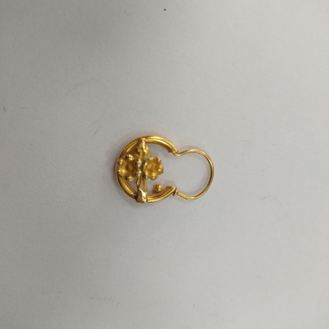 ARRACADAS PAR ORO 18 K 2,10 GRMS (SEMINUEVO)
