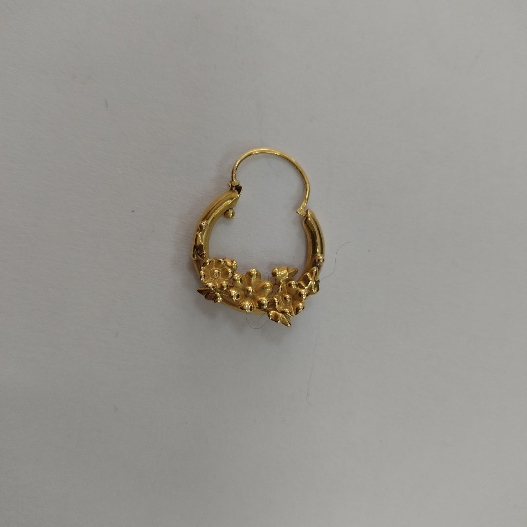 ARRACADAS PAR ORO 18 K 2,80 GRMS (SEMINUEVO)