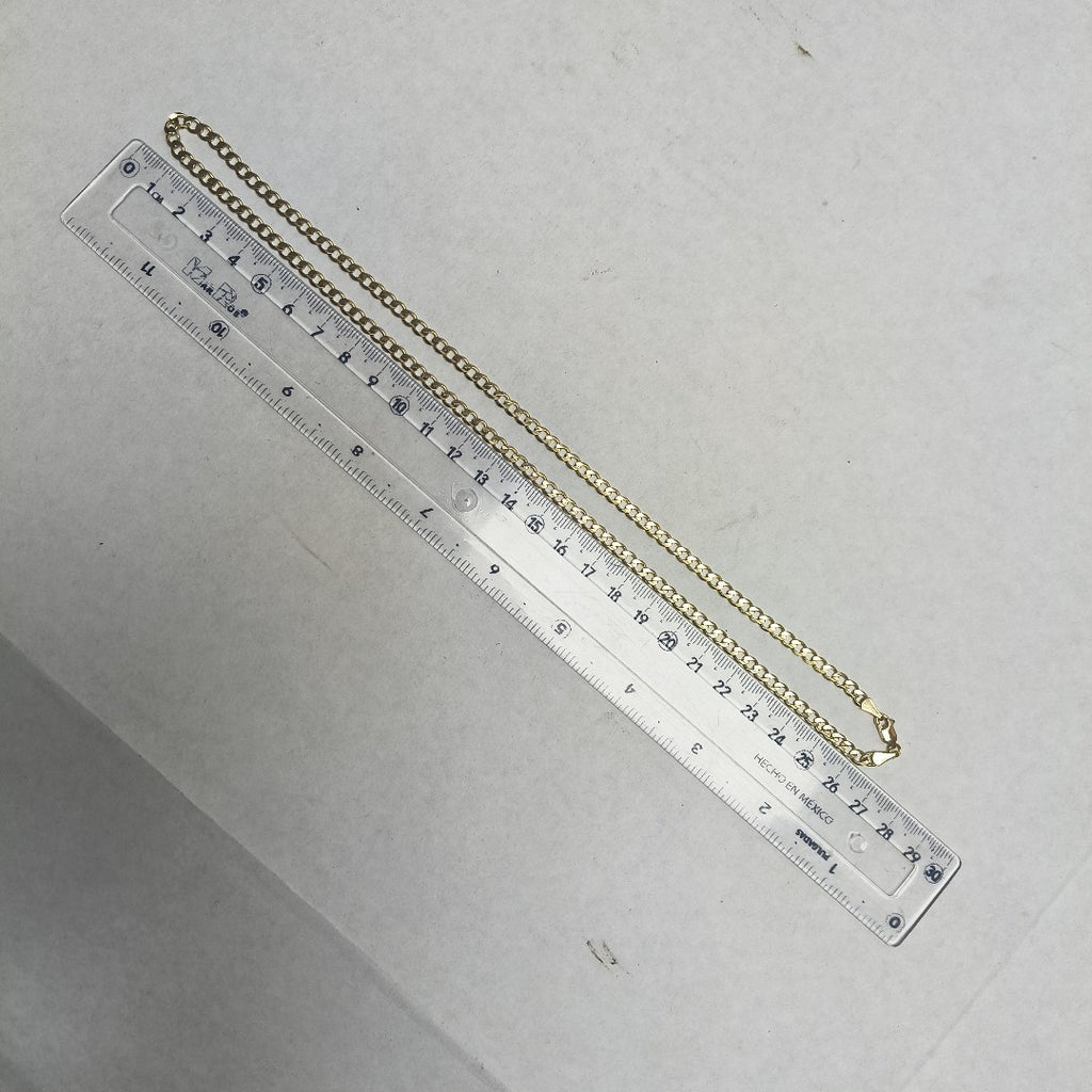 CADENA BARBADA 14K 55 CM 12.5 GR (NUEVO)