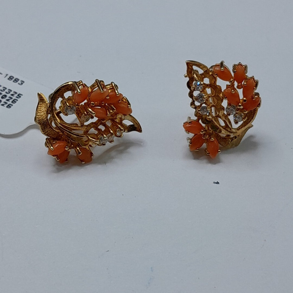 ARETES PAR ORO 14 K 4,70 GRMS (SEMINUEVO)