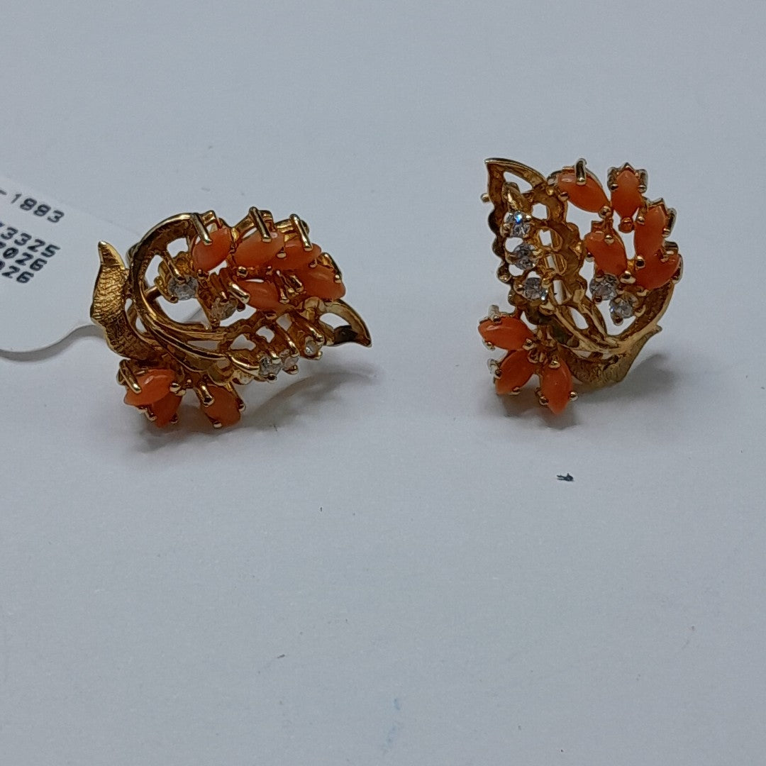 ARETES PAR ORO 14 K 4,70 GRMS (SEMINUEVO)