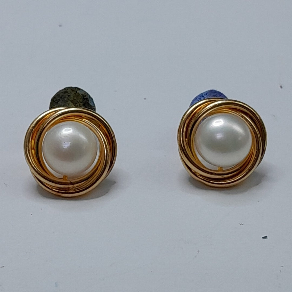BROQUELES PAR ORO 14 K 3,30 GRMS (SEMINUEVO)