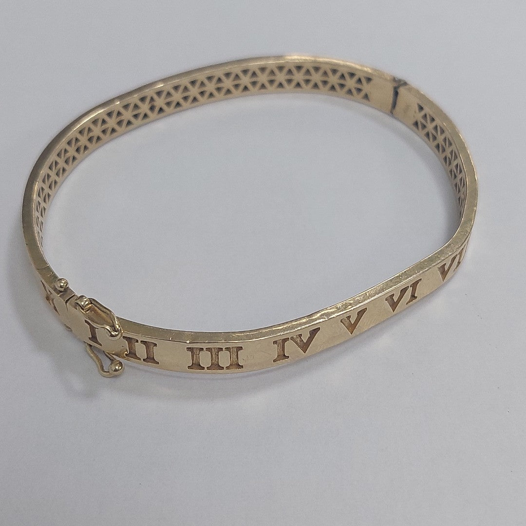 BRAZALETE ORO 14 K 9,30 GRMS (SEMINUEVO)