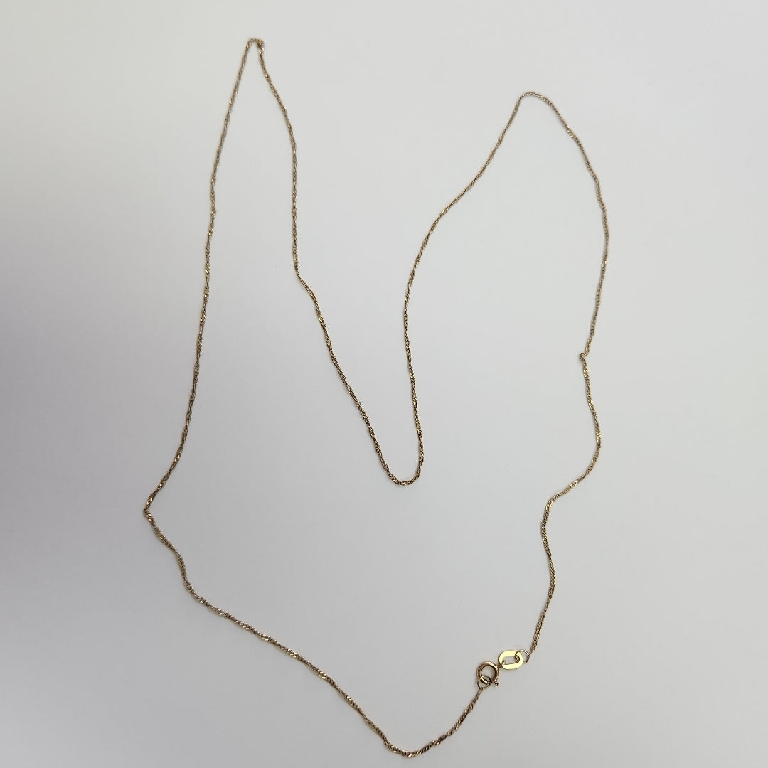 CADENA ORO 10 K 0,90 GRMS (SEMINUEVO)