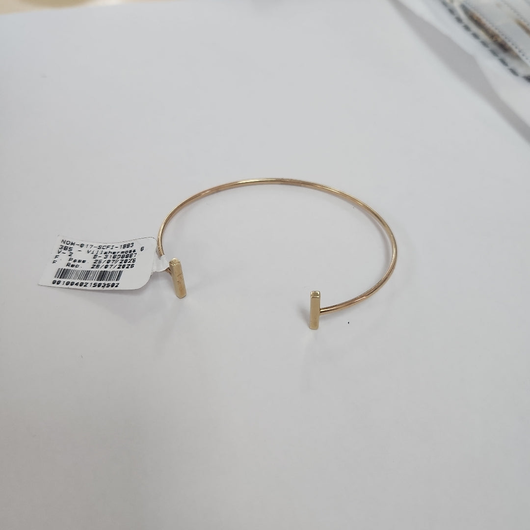 PULSERA RIGIDA ORO 14 K 3,50 GRMS (SEMINUEVO)