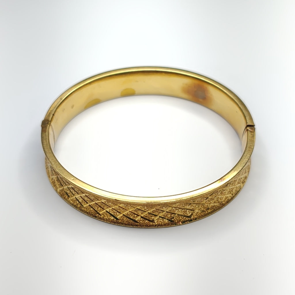 PULSERA RIGIDA ORO 14 K 14.5 GRMS (SEMINUEVO)
