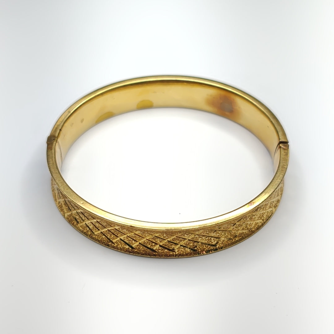PULSERA RIGIDA ORO 14 K 14.5 GRMS (SEMINUEVO)