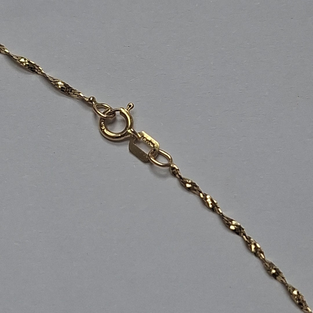 CADENA ORO 14 K 2.5 GRMS (SEMINUEVO)