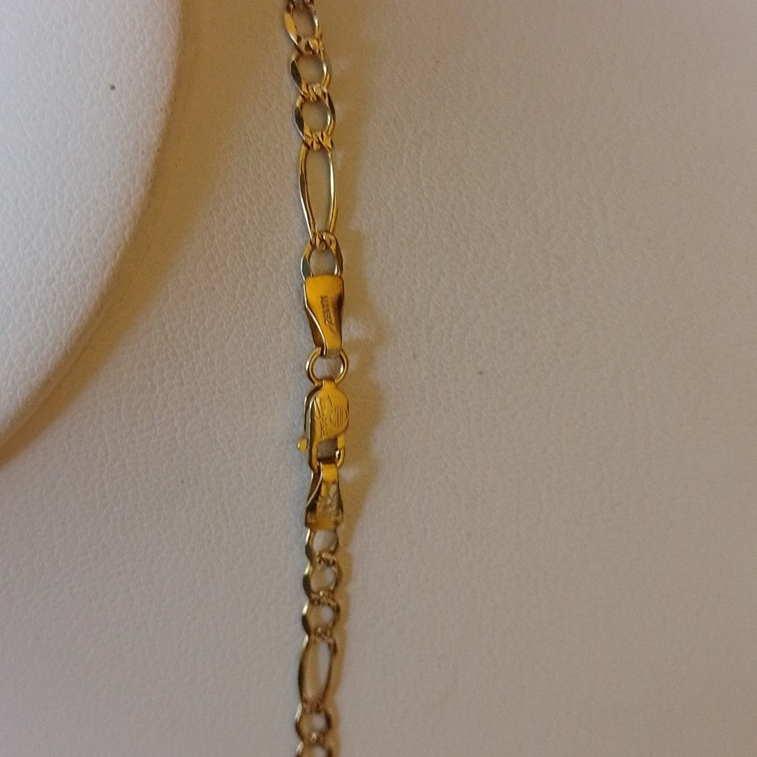 CADENA ORO,RODIADO 14 K 6,90 GRMS (SEMINUEVO)