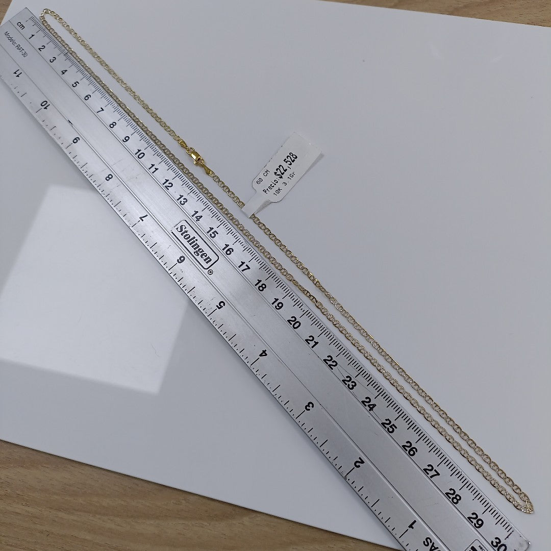 CADENA MARINERO 10K 60 CM 3.1 GR (NUEVO)