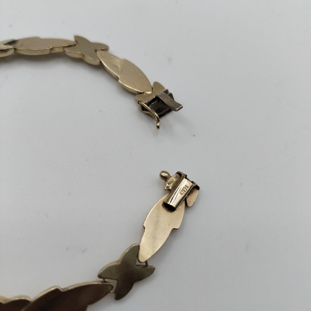 PULSERA ORO 14 K 8.7 GRMS (SEMINUEVO)