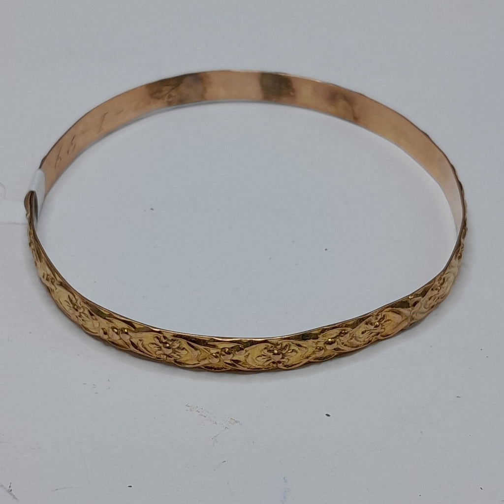 PULSERA RIGIDA ORO 10 K 10 GRMS (SEMINUEVO)
