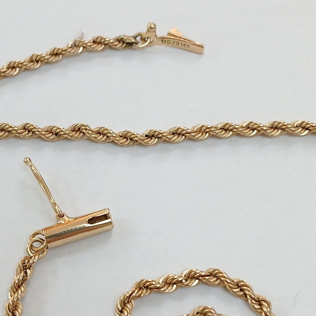 CADENA ORO 14 K 10.7 GRMS (SEMINUEVO)