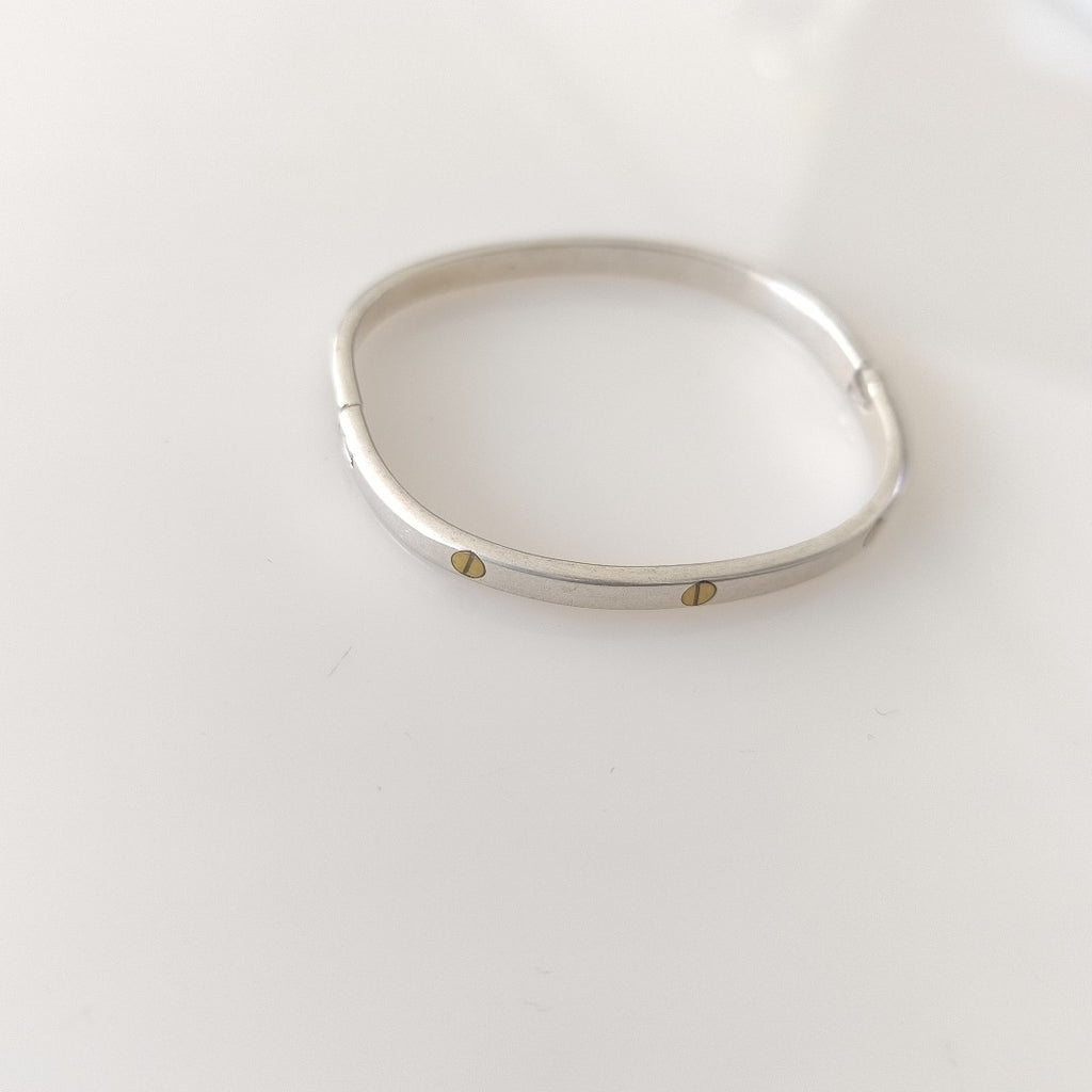 PULSERA RIGIDA PLATA 15,10 GRMS (SEMINUEVO)