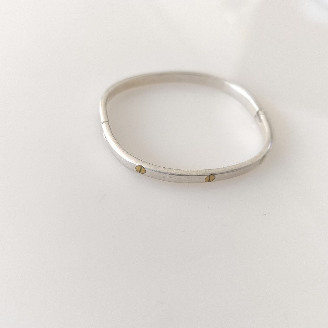 PULSERA RIGIDA PLATA 15,10 GRMS (SEMINUEVO)