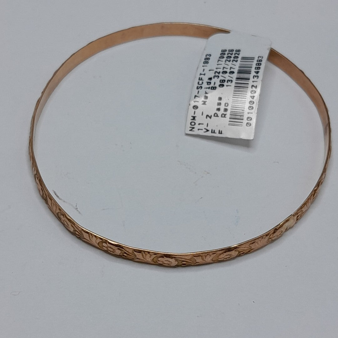 PULSERA RIGIDA ORO 8 K 7.6 GRMS (SEMINUEVO)