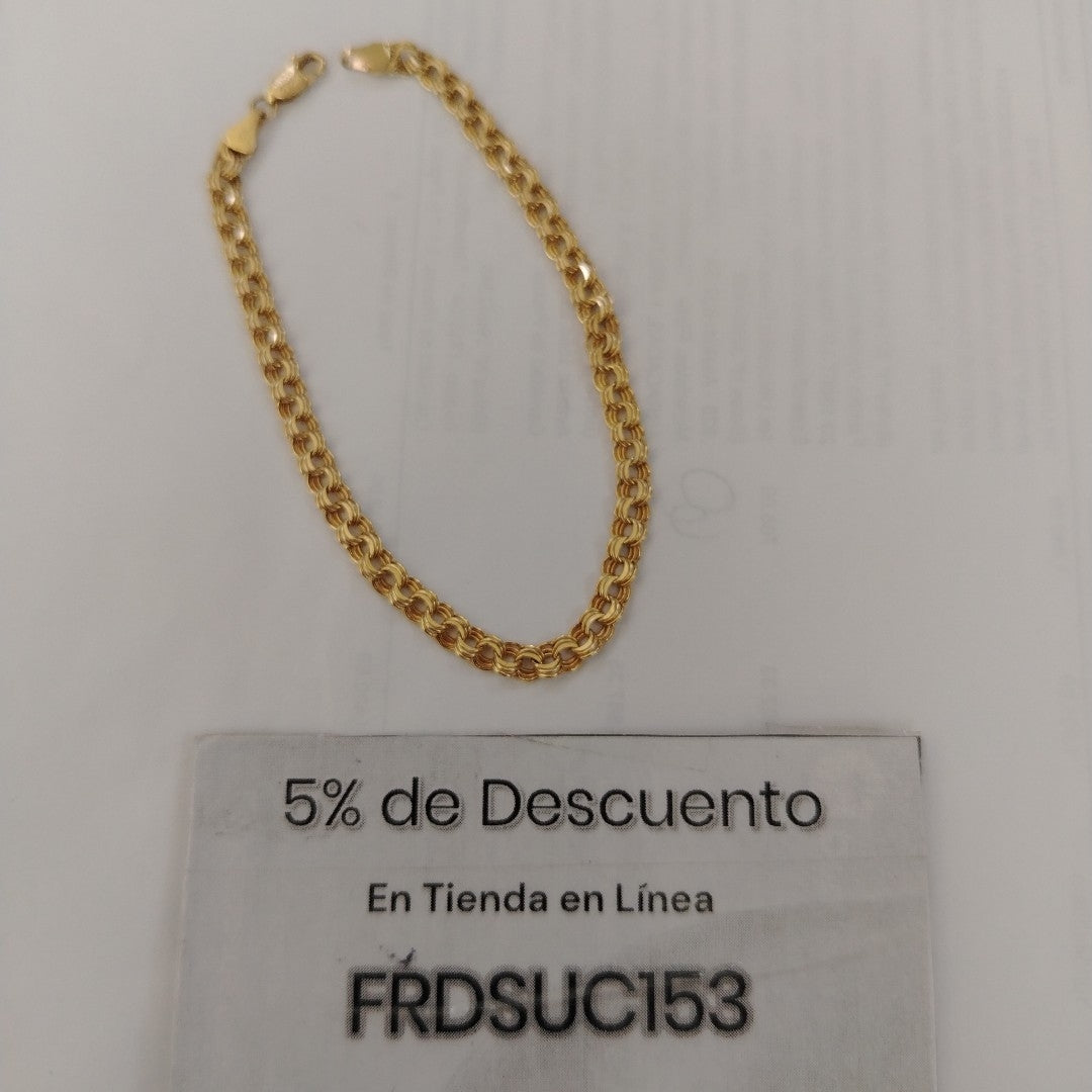 PULSERA ORO 10 K 2.7 GRMS (SEMINUEVO)