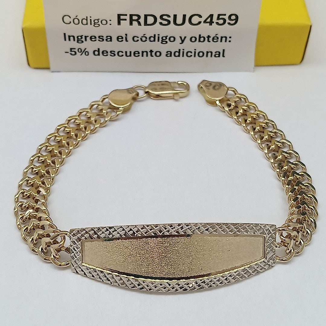 PULSERA ESCLAVA 14K 21 CM 13.2 GR (NUEVO)