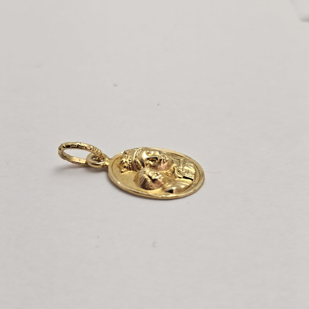 MEDALLA RELIGIOSA ORO 14 K 0.9 GRMS (SEMINUEVO)
