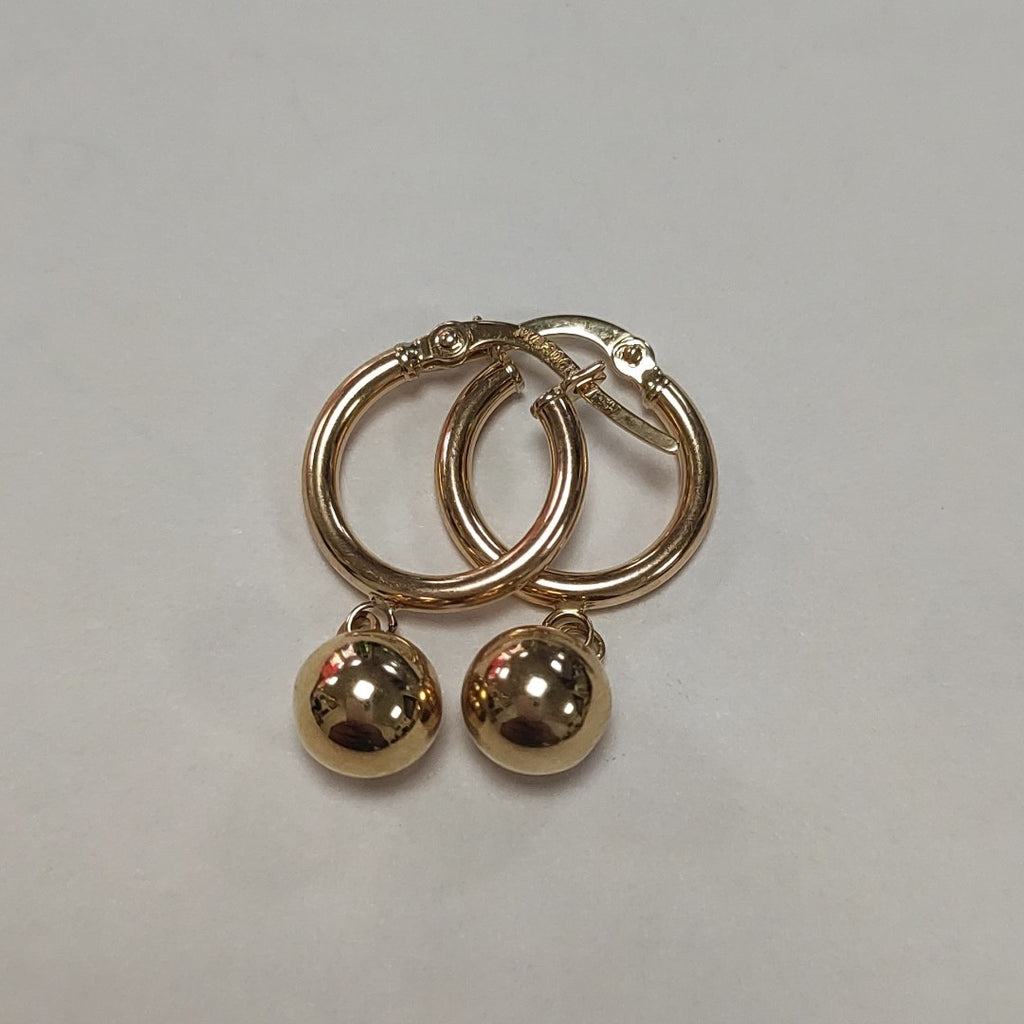 ARRACADAS ORO 14K 1.5 (NUEVO)