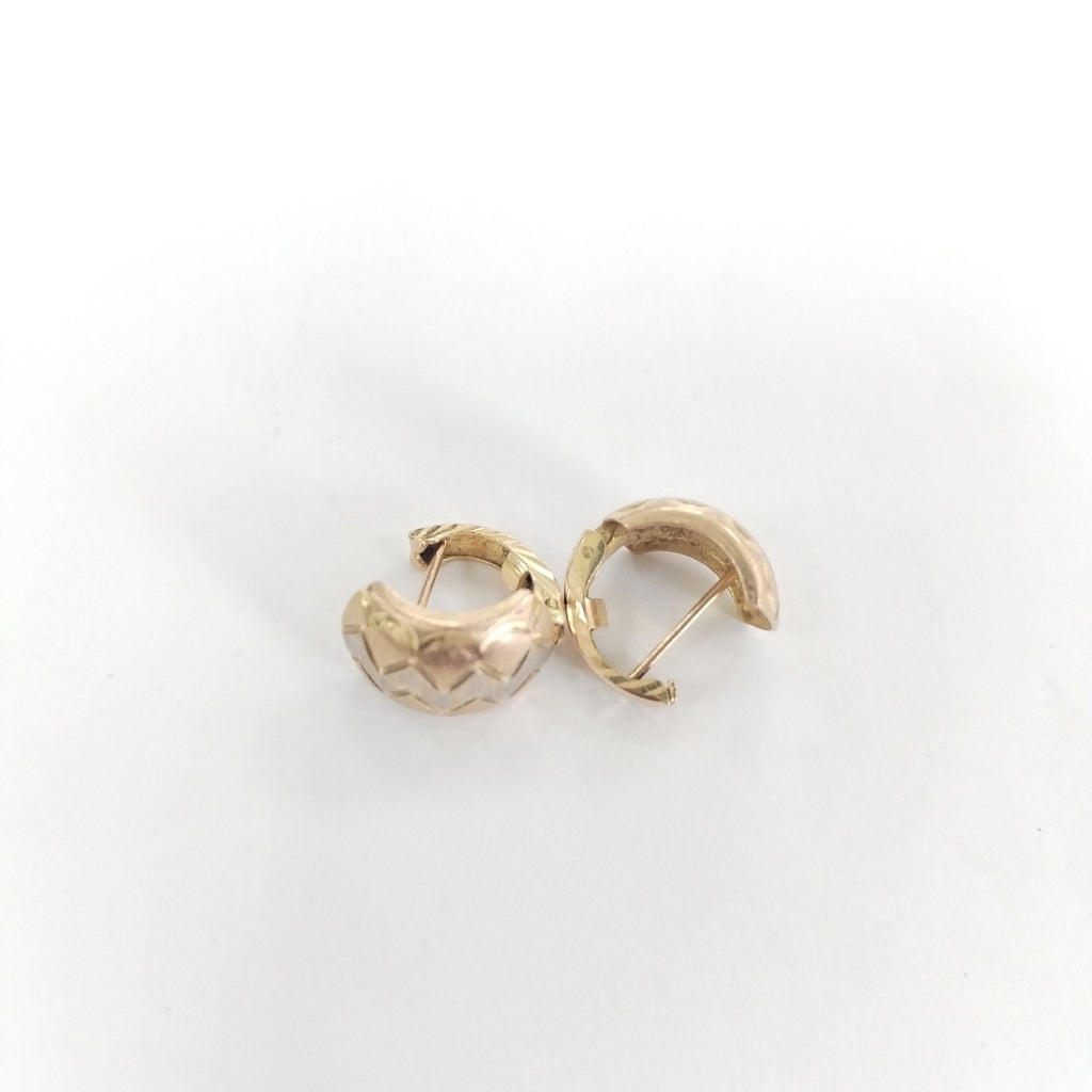 ARETES PAR ORO 14 K 2.9 GRMS (SEMINUEVO)
