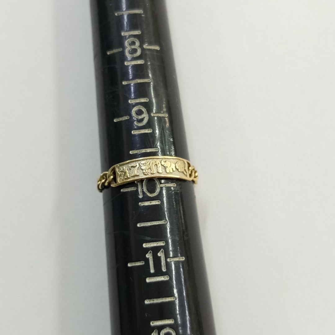 ANILLITO ORO 14 K 1.3 GRMS (SEMINUEVO)