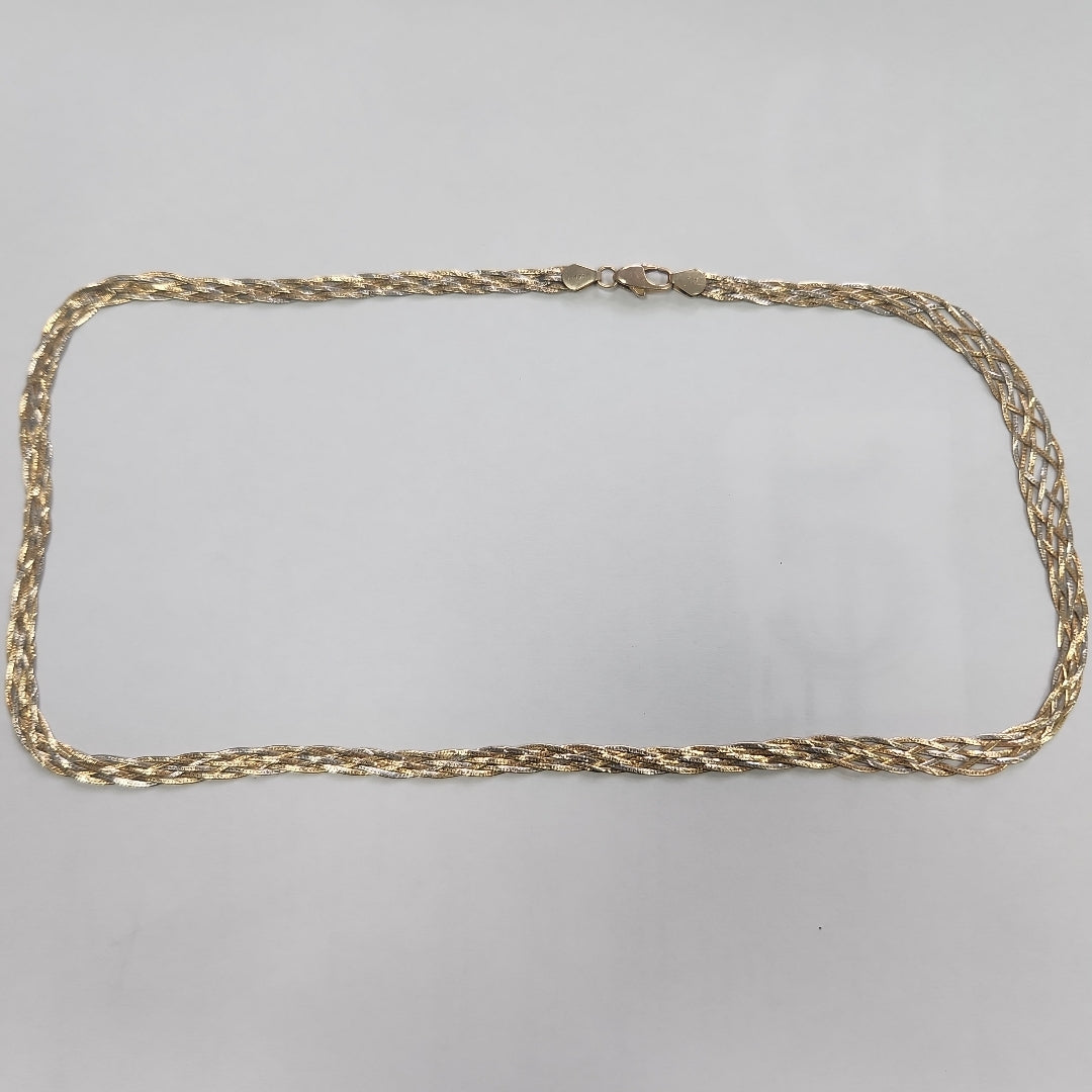 GARGANTILLA ORO 14 K 10,70 GRMS (SEMINUEVO)
