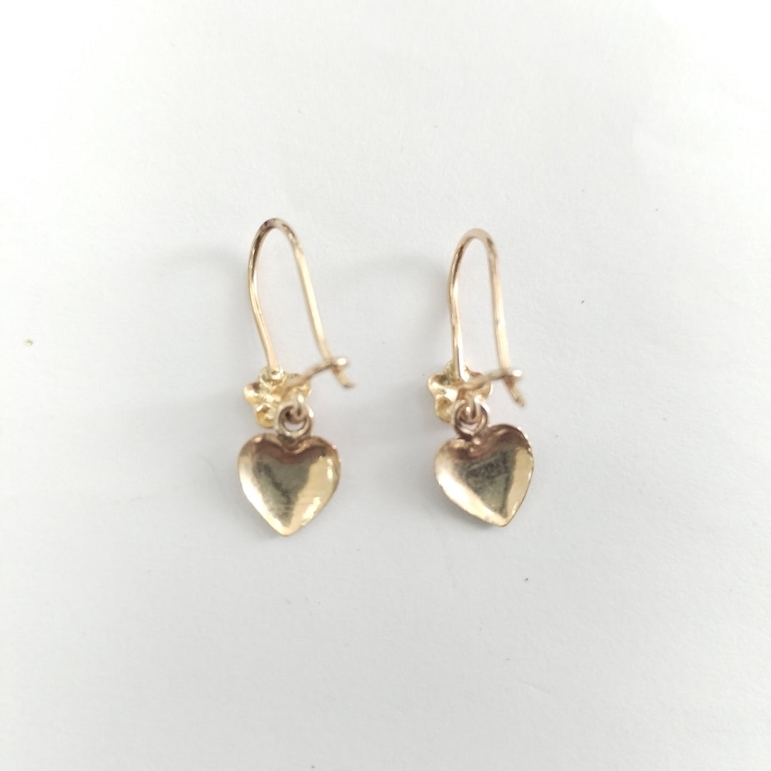 ARETES PAR ORO 10 K 1 GRMS (SEMINUEVO)