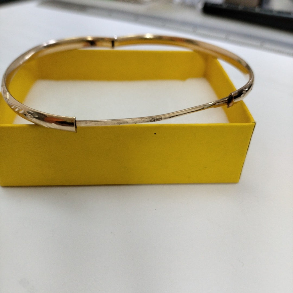 PULSERA RIGIDA ORO 14 K 6,50 GRMS (SEMINUEVO)