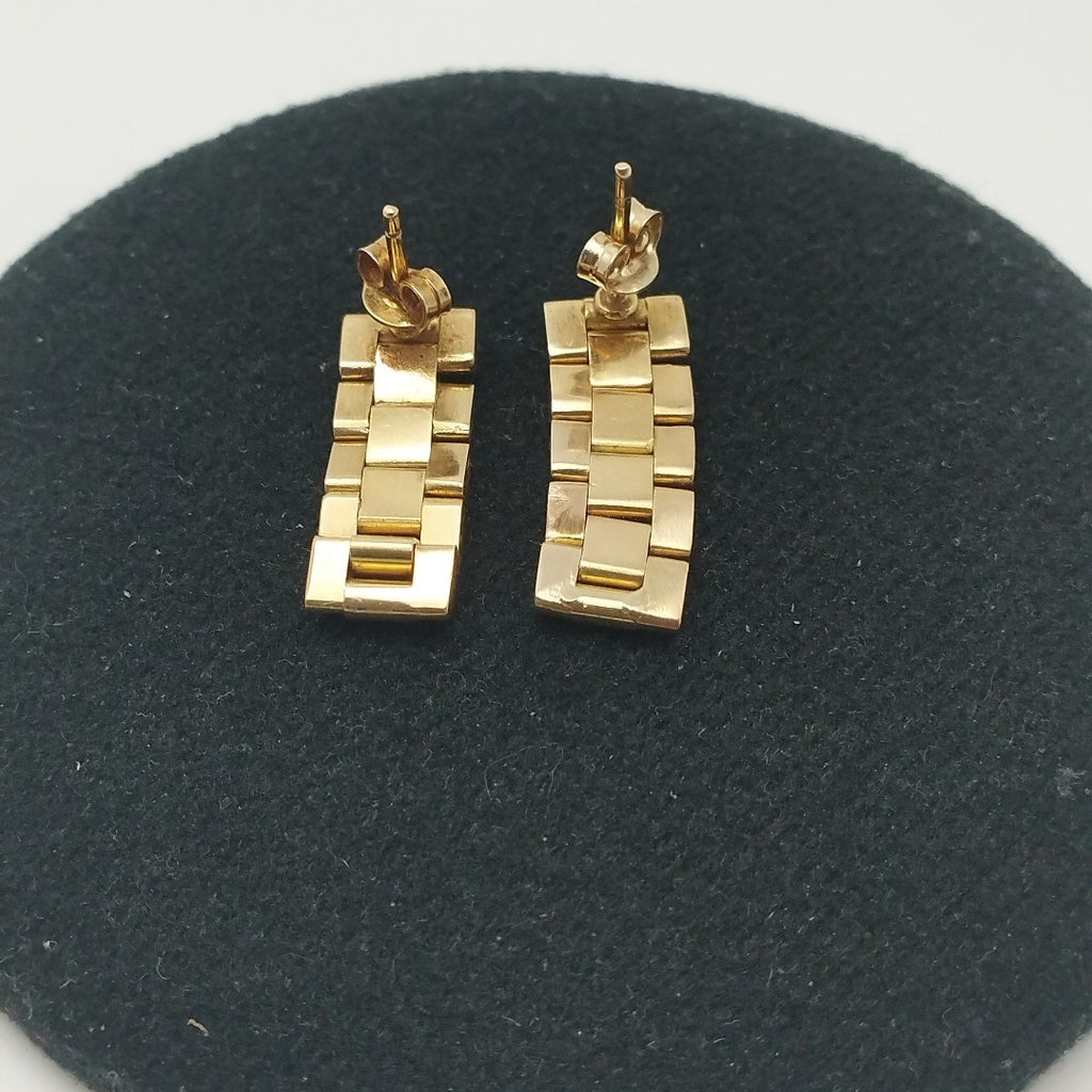 ARETES PAR ORO 14 K 7.4 GRMS (SEMINUEVO)