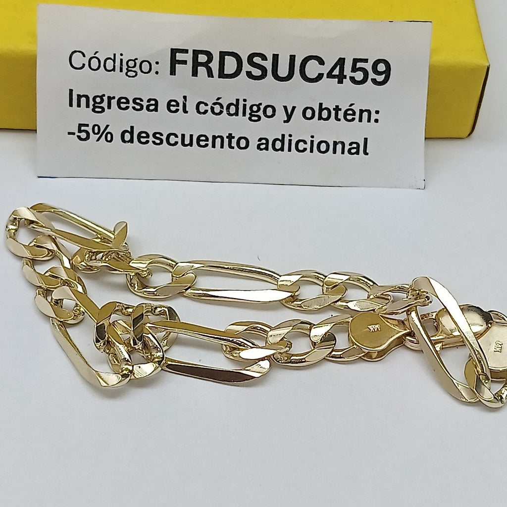 PULSERA 3X1 14K 21 CM 14 GR (NUEVO)