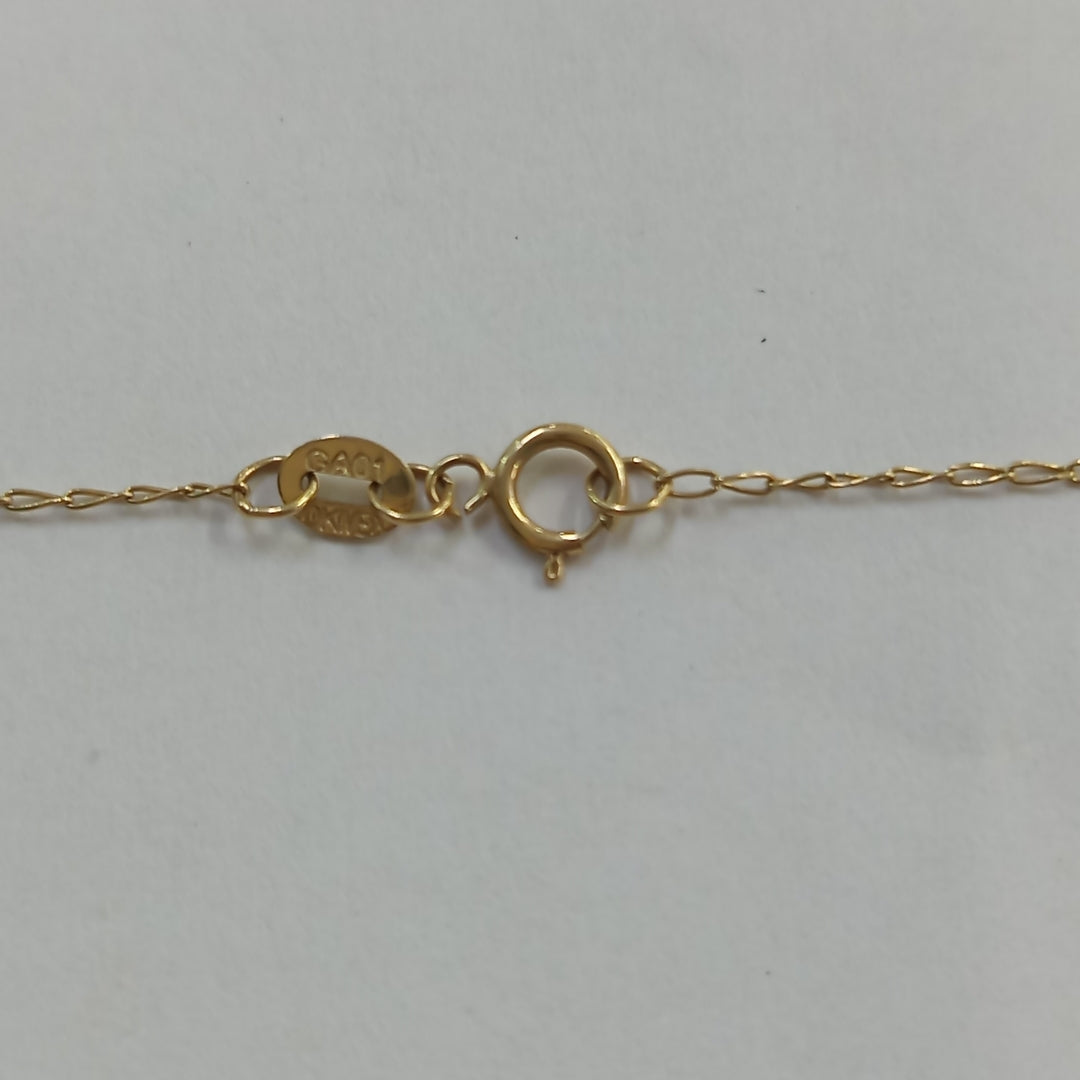 CADENA ORO 10 K 0,90 GRMS (SEMINUEVO)