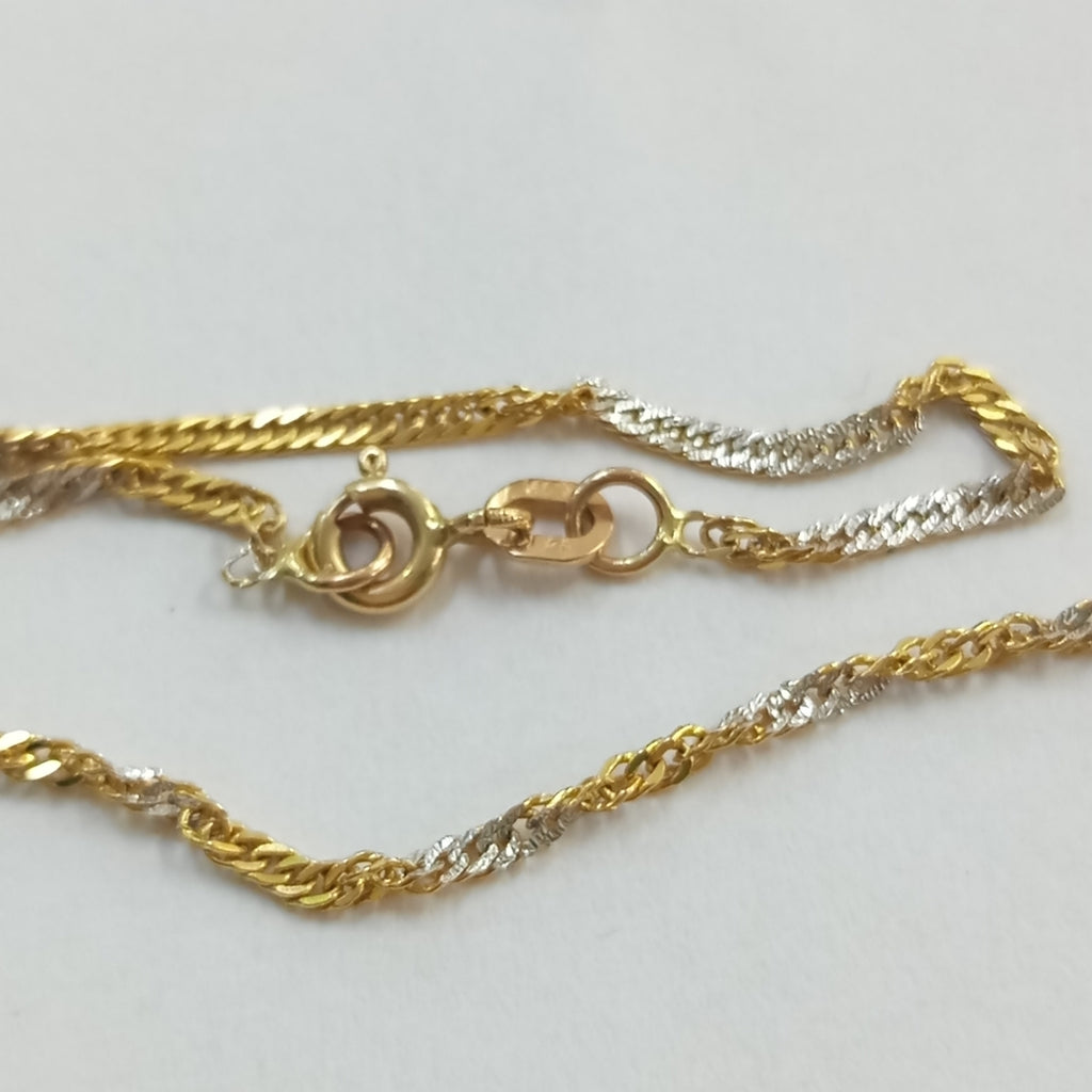 CADENA ORO 10 K 3,20 GRMS (SEMINUEVO)