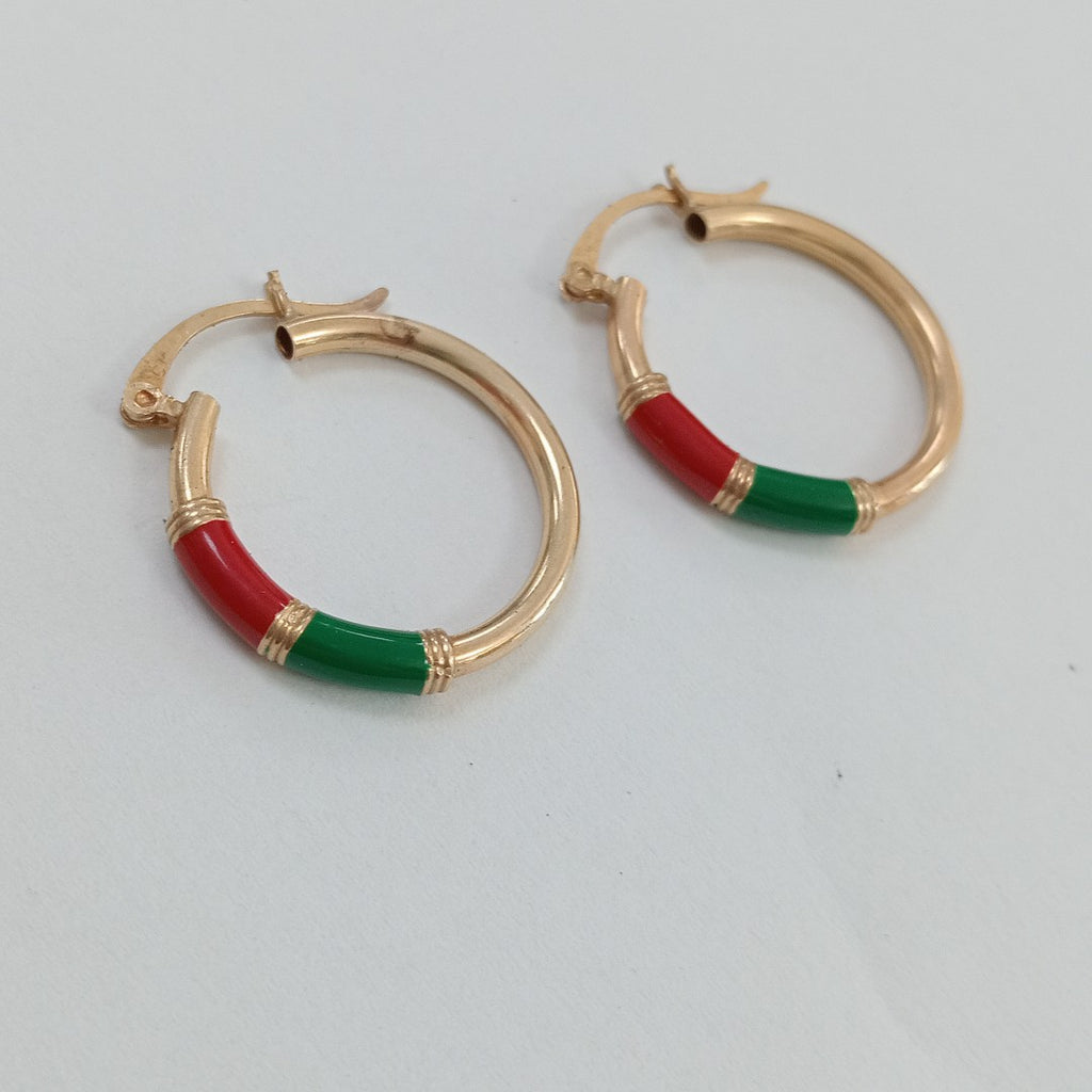 ARRACADAS PAR ORO 10 K 2.8 GRMS (SEMINUEVO)