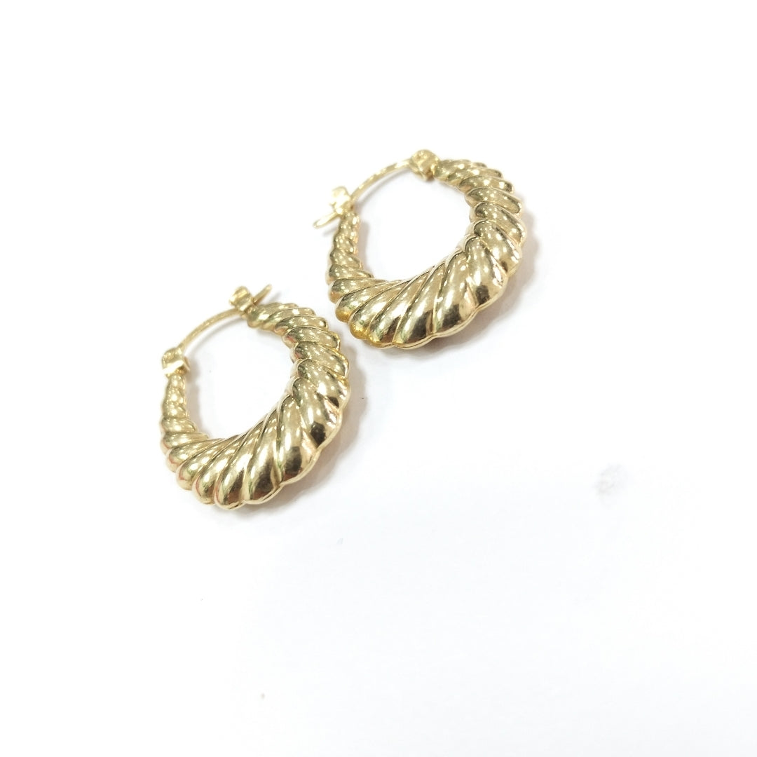 ARETES PAR ORO 14 K 2,10 GRMS (SEMINUEVO)