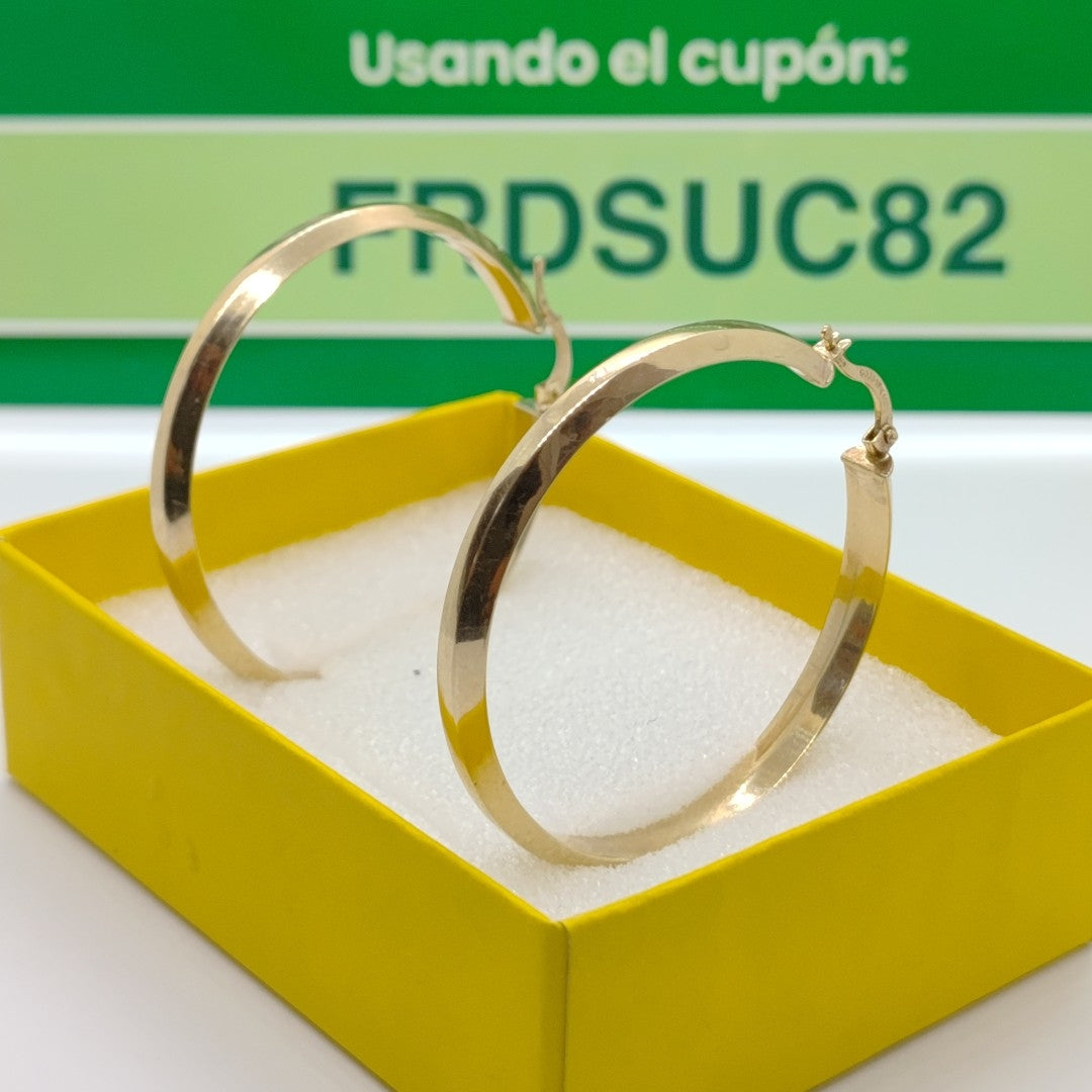 ARRACADAS PAR ORO 10 K 4.5 GRMS (SEMINUEVO)